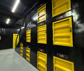Locker ou box para guardar documentos ou pequenos objetos