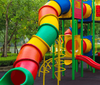 cleaning supplies for Playground Equipment and Structures in children's playground