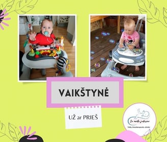 Vaikštynė, ar reikalinga kūdikiui?