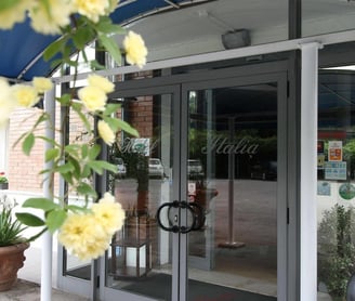 Ingresso Hotel Italia Occhiobello Rovigo