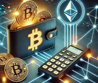Crypto ETH and Bitcoin image