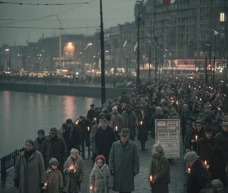 Rotterdam Streets, 1938: Silent Protest After Cancellation