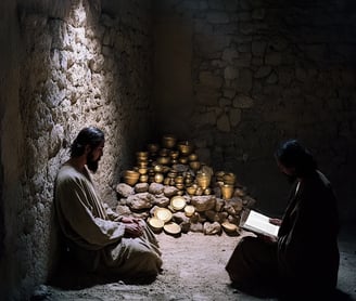 stone chamber dimly lit by torchlight, piles of gleaming gold artifacts stacked in the background