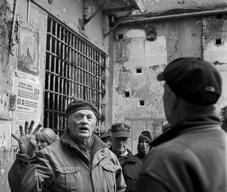Tourist Group in Alcatraz, 1972