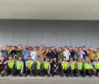 Seluruh tim PT PAKA &  Mall Ciputra