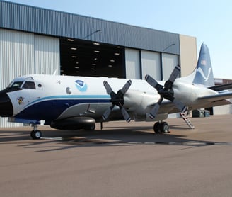NOAA N43RF "Miss Piggy" Lakeland, FL, 26 Sept 2019, by Jonathan Shannon (NOAA)