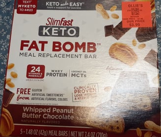 ketomealreplacement bar
