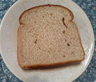 peanut butter, lite whole wheat bread