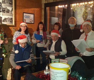 Choir at Longford Tap