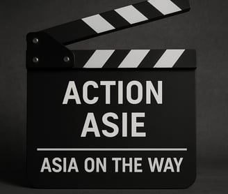 Clap board Asia on the way