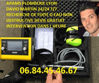 RECHERCHE DE FUITE D EAU DETECTION FUITE LYON