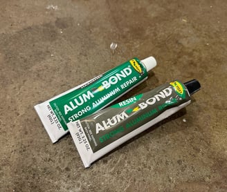 Two-Part Epoxy for Metal Repair