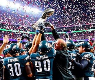 Super Bowl 2025: Eagles Dominam Chiefs e Conquistam o Título em Nova Orleans Como os Eagles Esmagaram os Chiefs no Super Bowl