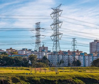 rede de energia elétrica