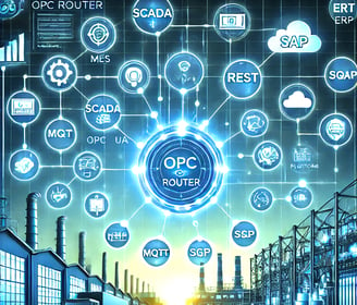 OPC Router, industrial communication, SAP, ERP, MES