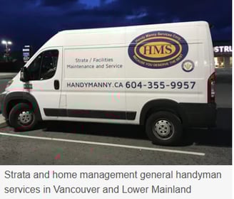 a white van in a parling space