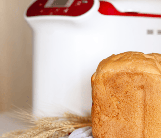 a loafer sitting on a counter top