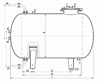 glass lined chemical reactor / vessel / storage tanks
