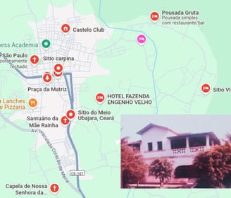 Sítio Matriz, Hotel Fazenda Engenho Velho, Ubajara-CE