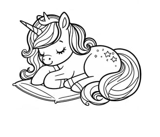 sleeping unicorn