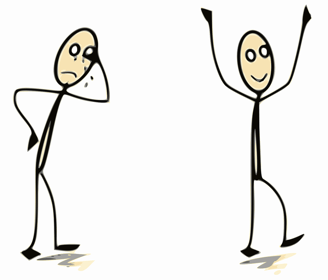 How to switch from sad to happy 