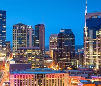 nashville a city skyline view of the city 