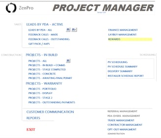 icrosoft MS Access MRM Project Management Application Software