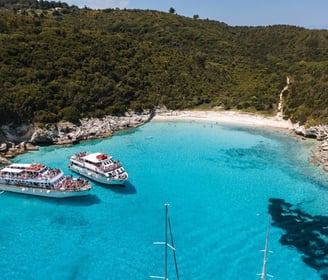 Boat Trip To Paxos Antipaxos from Corfu