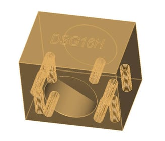 Ball screw nut bracket