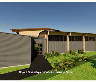 plandarchi Arras - Dojo à Gi­ven­chy-en-Gohelle, mis­sion MOe
