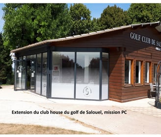 plandarchi Arras - Ex­ten­sion du club house du golf de Sa­louel, mis­sion PC