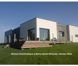 plandarchi Arras - Mai­son bio­cli­ma­ti­que à Boiry-Sainte-Ric­trude, mis­sion MOe