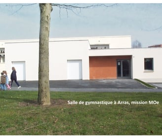 plandarchi Arras - Salle de gym­nas­ti­que à Ar­ras, mis­sion MOe