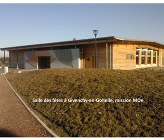 plandarchi Arras - Salle des fê­tes à Gi­ven­chy-en-Gohelle, mis­sion MOe