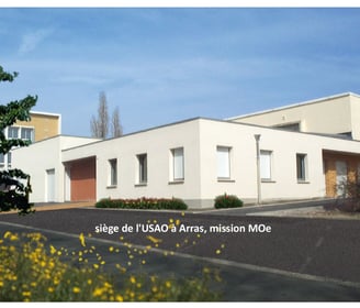 siège de l'USAO à Ar­ras, mis­sion MOe
