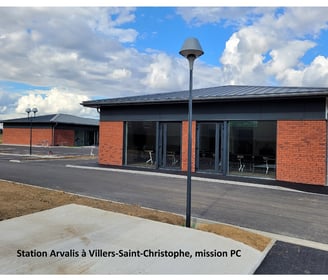 plandarchi Arras - Sta­tion Ar­va­lis à Villers-Saint-Chris­to­phe, mis­sion PC