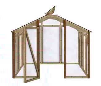 Serre de jardin en bois
