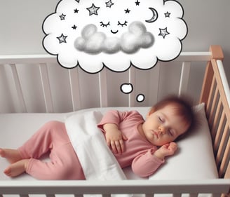 Baby girl sleeping