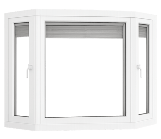 UPVC bay window with double glazing installed in Auckland home, New Zealand