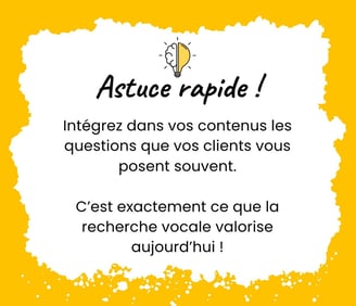 Astuce SEO : utilisez les questions fréquentes de vos clients