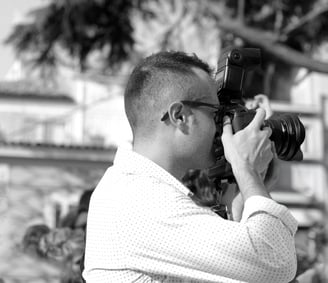 fotografo in azione