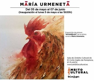 Acuarelas. María Urmeneta