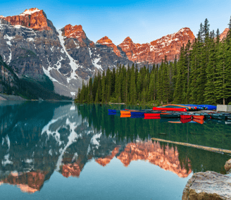 Banff National Park in Alberta - CanadaCanada 