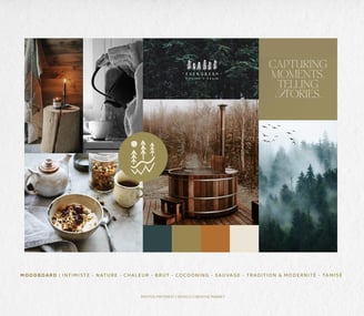 Moodboard Maison d'hôtes dans les Pyrénées