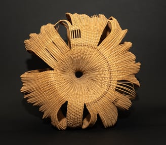 Number 19, 2008, cane, reed