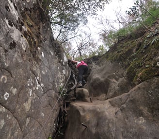 Tugela gorge walk and Policemans Helmet, Thendele Upper Camp, Drakensberg Amphitheatre, South Africa