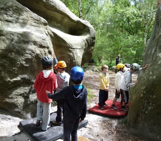 sortie bloc enfants de 6 a 8 ans a fontainebleau avec 