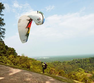 Go for a Balloon Ride from top of a mountain