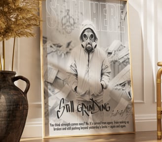 Poster design mockup