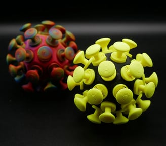 SpinSphere, The Ultimate Fidget Joystick Ball, Work Motor Sensory, Haptic Pocket Toy